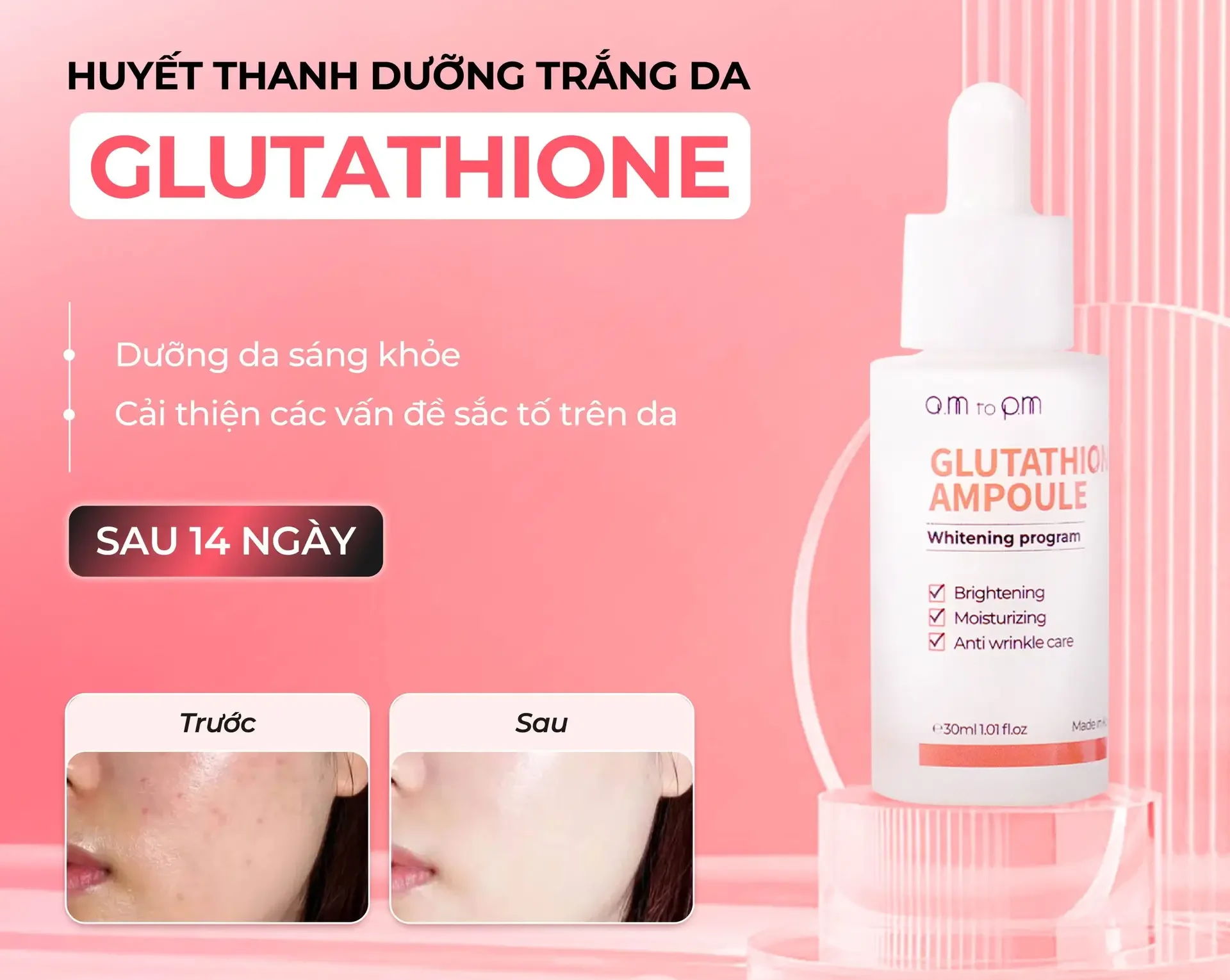 serum căng bóng da chống lão hóa
